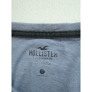 Hollister Los Angeles Graphic T-Shirt Cotton Short Sleeve Tee Large